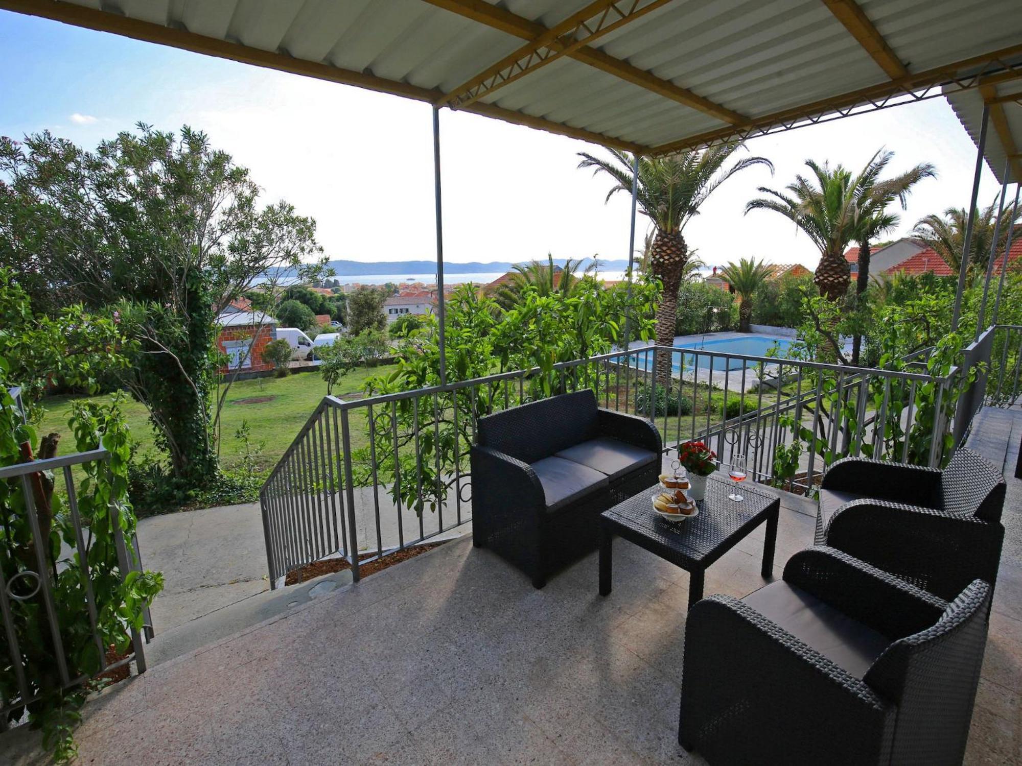 Scenic Holiday Home In Bibinje Near Sea Exterior foto