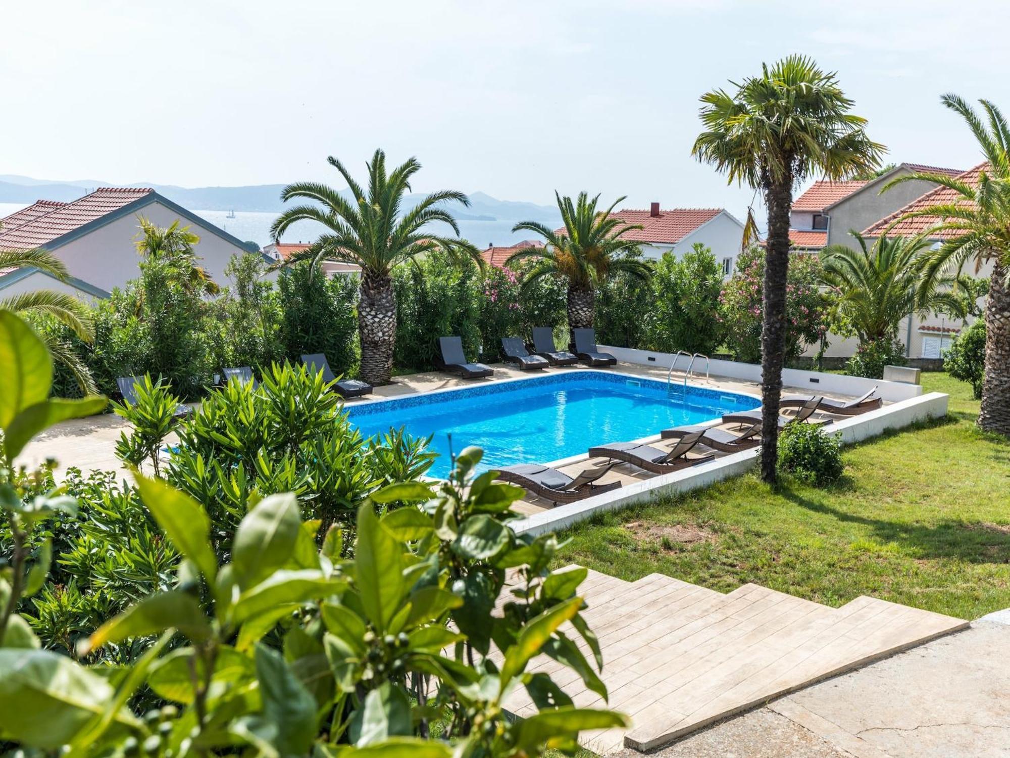 Scenic Holiday Home In Bibinje Near Sea Exterior foto
