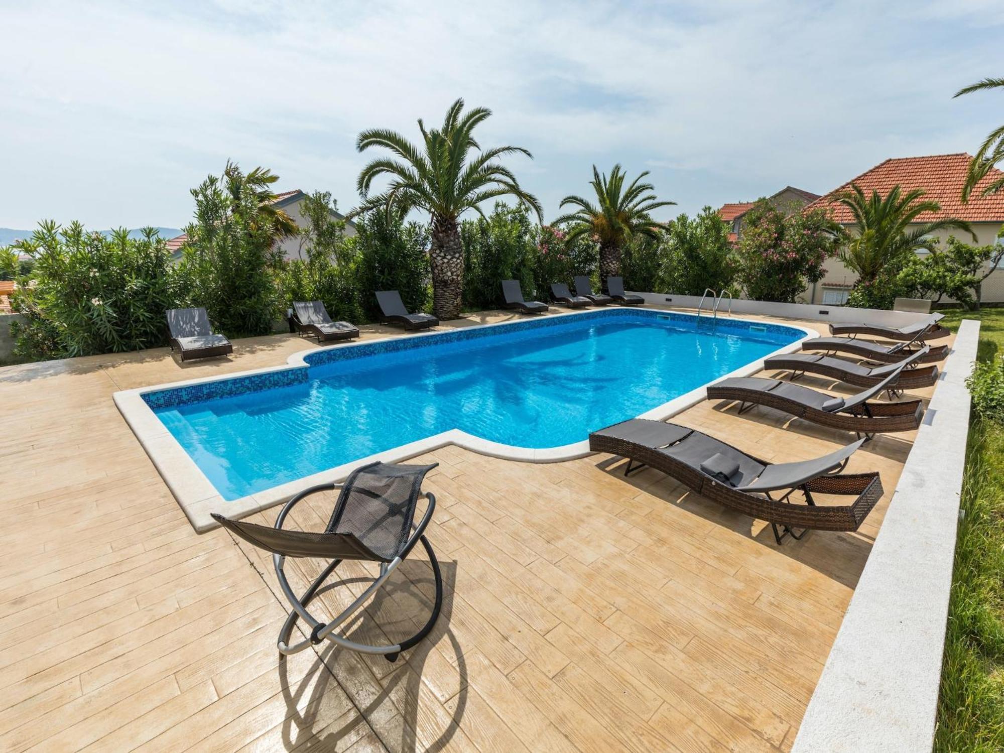 Scenic Holiday Home In Bibinje Near Sea Exterior foto
